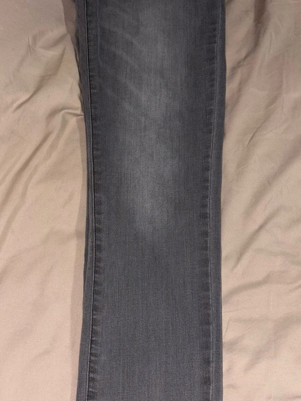 The Children’s Place Boys Gray Stretch Straight Adj Waist Jeans Size 14 EUC